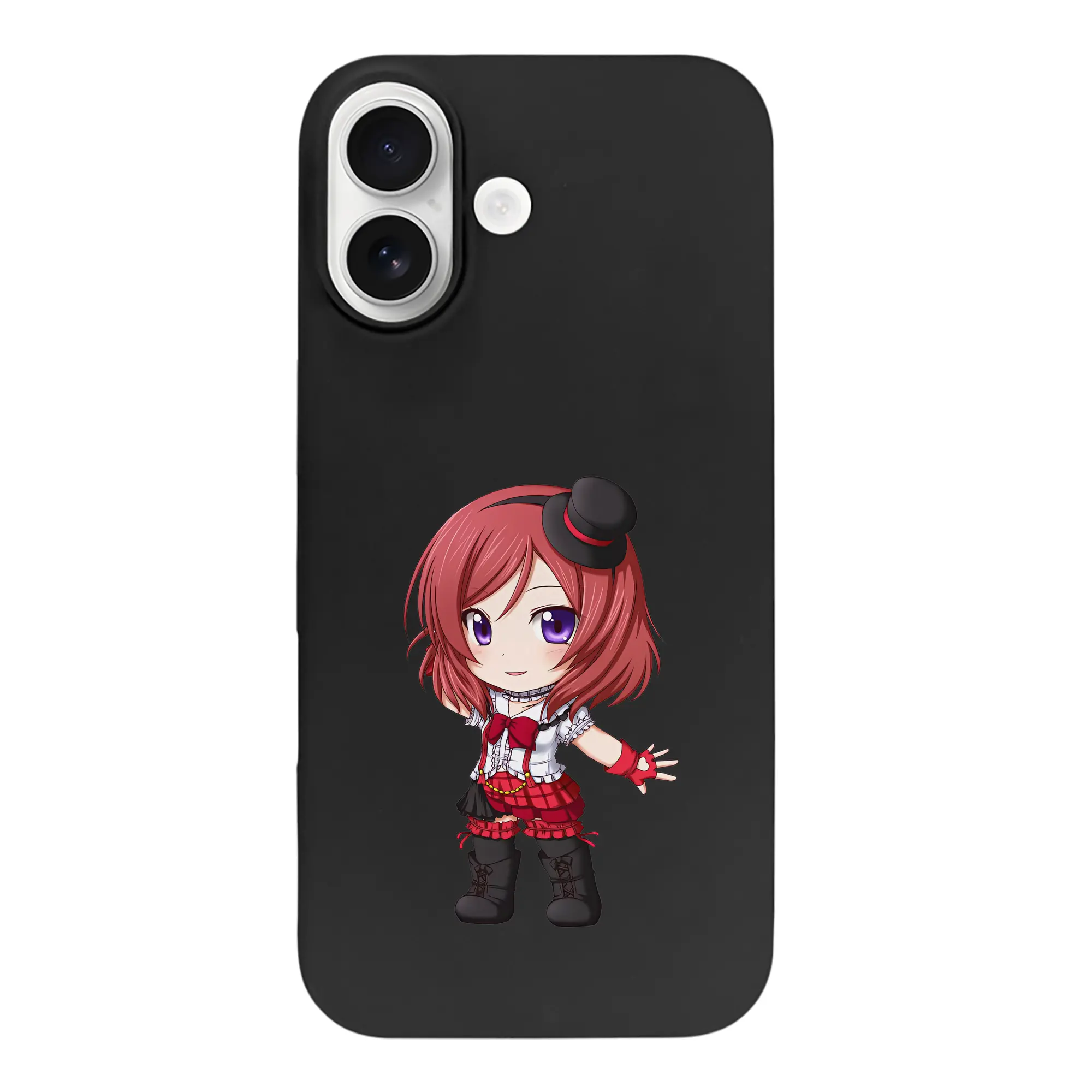 Love Live! グッズ,西木野真姫 - iPhone 17 シリーズ シリコンケース 薄型 耐衝撃 指紋防止 ソフトタッチカバー 精密フィット 傷防止 保護ケース iPhone 17/17 Air/17 Pro/17 Pro Max 対応